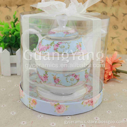 Customized Logo Pottery Arabic Tea Pot